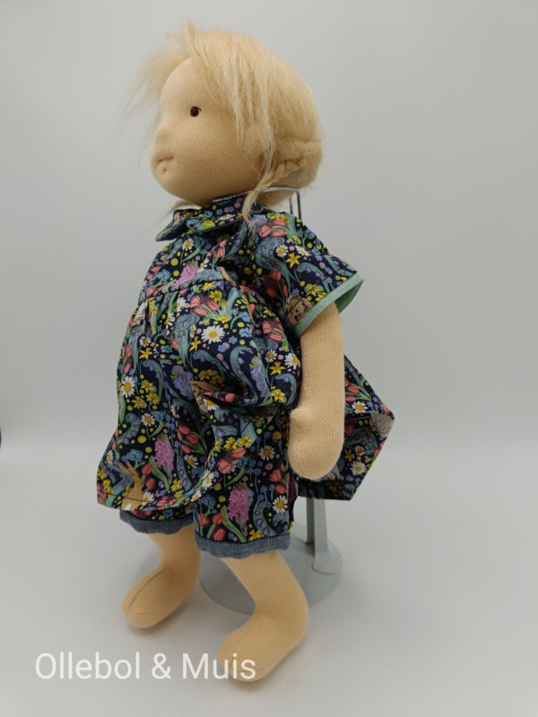 Doll dress and pants for doll 33-38 cm