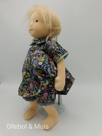 Doll dress and pants for doll 33-38 cm