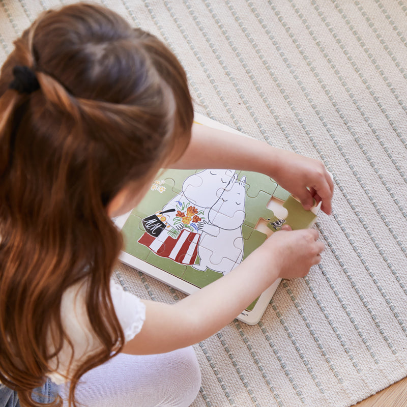 Moomin houten puzzel Hugs