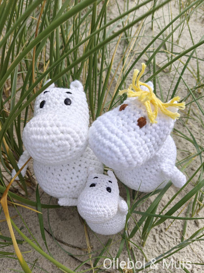 Gehaakte Moomin / Snorkmaiden
