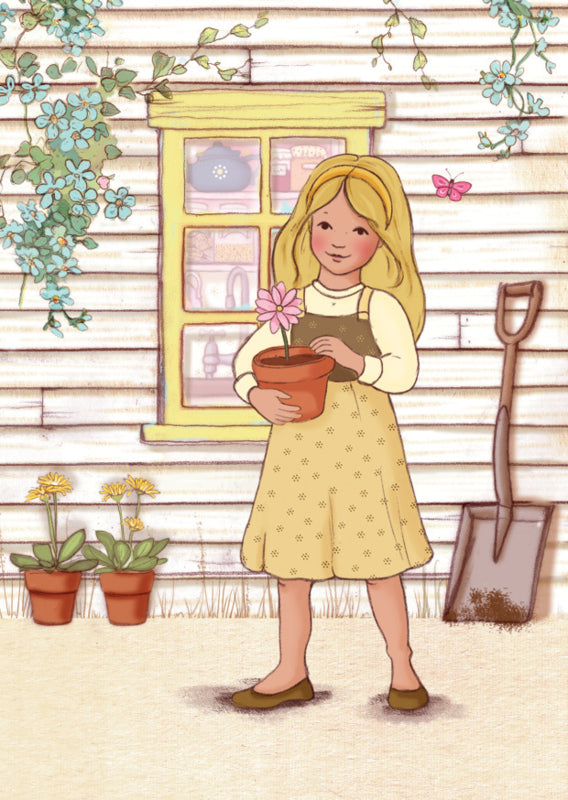 Belle &amp; Boo ansichtkaart The Potting Shed