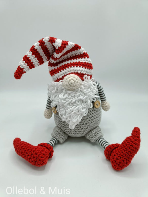 Gehaakte kerstgnome