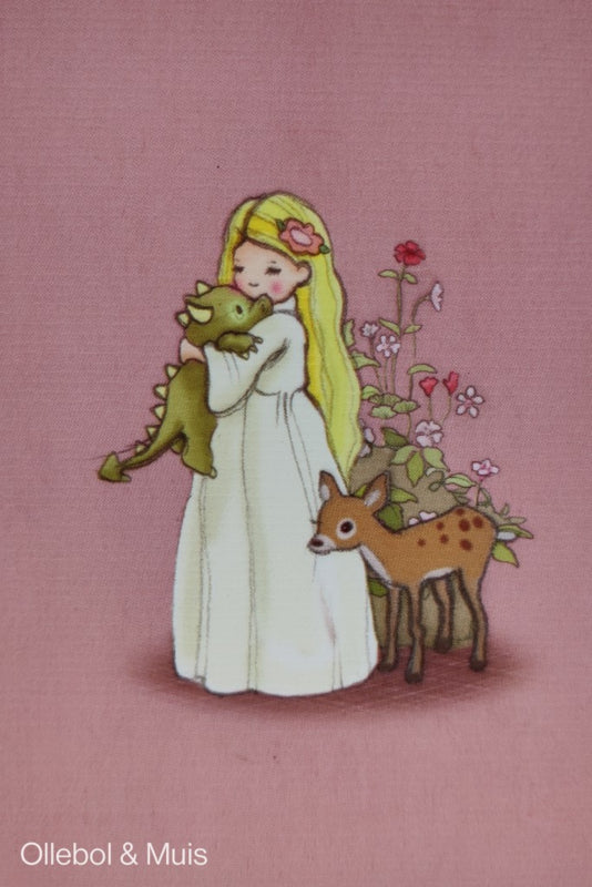 Belle &amp; Boo ansichtkaart Dragon Friend