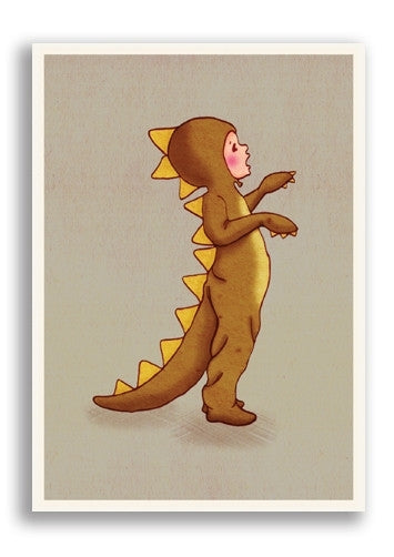 Belle &amp; Boo ansichtkaart Roar