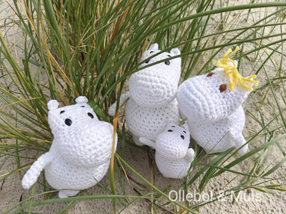 Gehaakte Moomin / Snorkmaiden