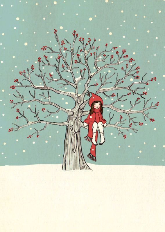 Belle &amp; Boo Postcard My Fav Spot Winter