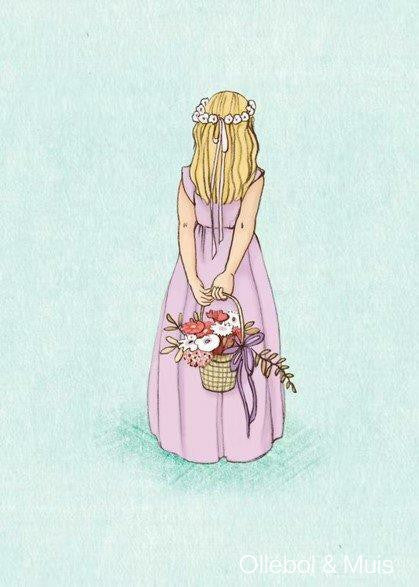 Belle &amp; Boo postcard Posy