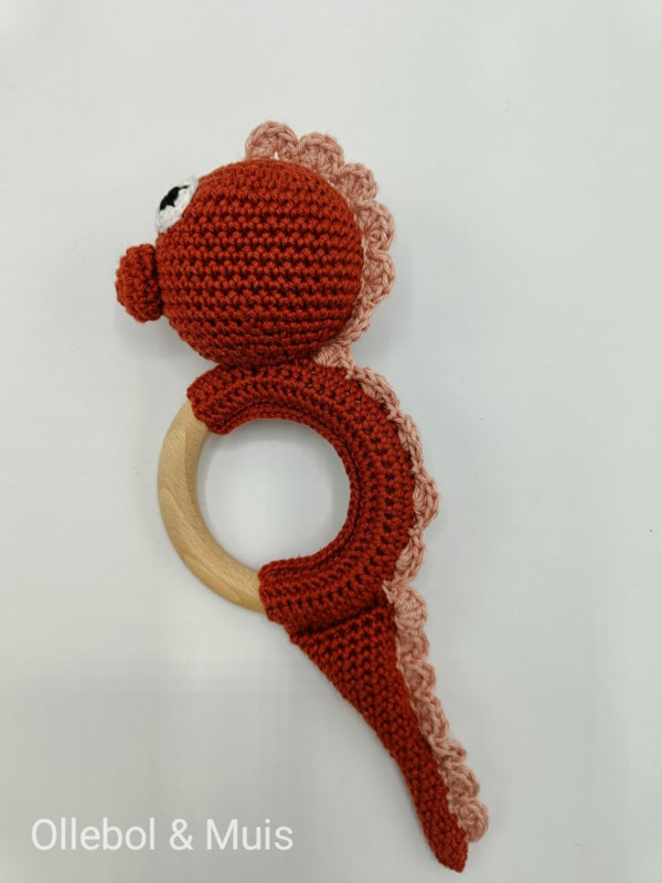 Rammelaar / bijtring Shelly het zeepaardje