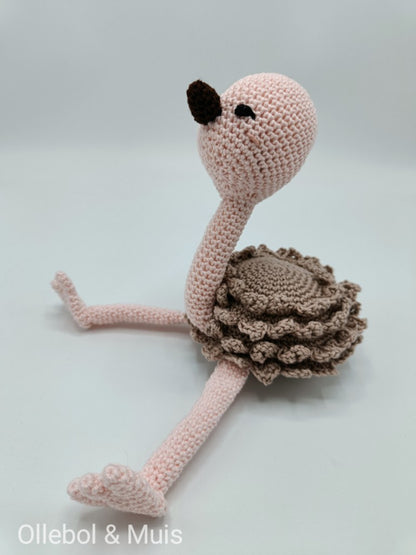 Luis, the ostrich