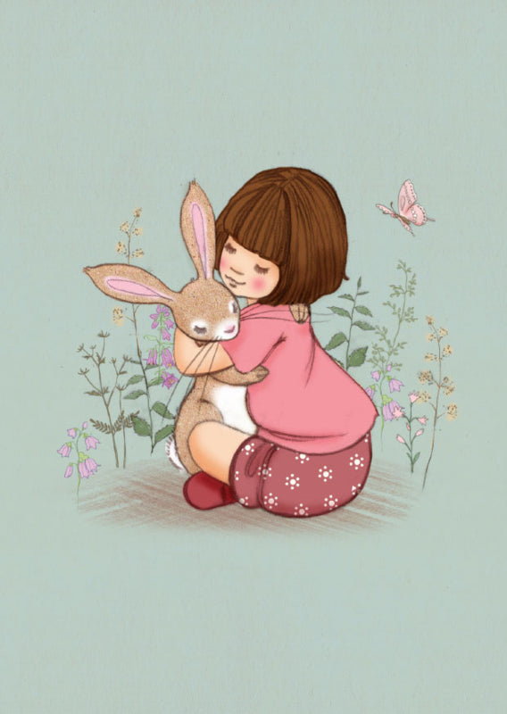Belle &amp; Boo Postcard Garden Hugs