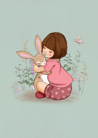 Belle &amp; Boo Postcard Garden Hugs