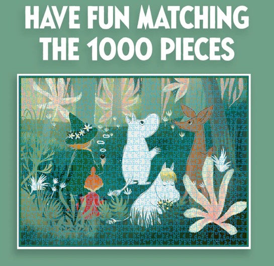Moomin puzzel 1000 stukjes Forest
