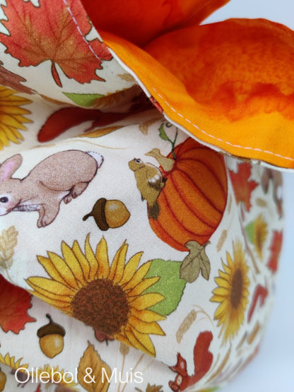 Knot Bag Halloween Ditsy print Belle &amp; Boo