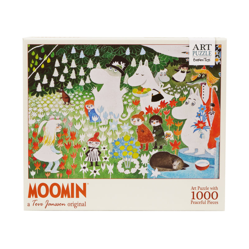Moomin Puzzle 1000 Teile Floral Garden
