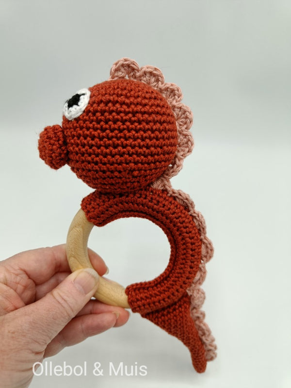 Rammelaar / bijtring Shelly het zeepaardje