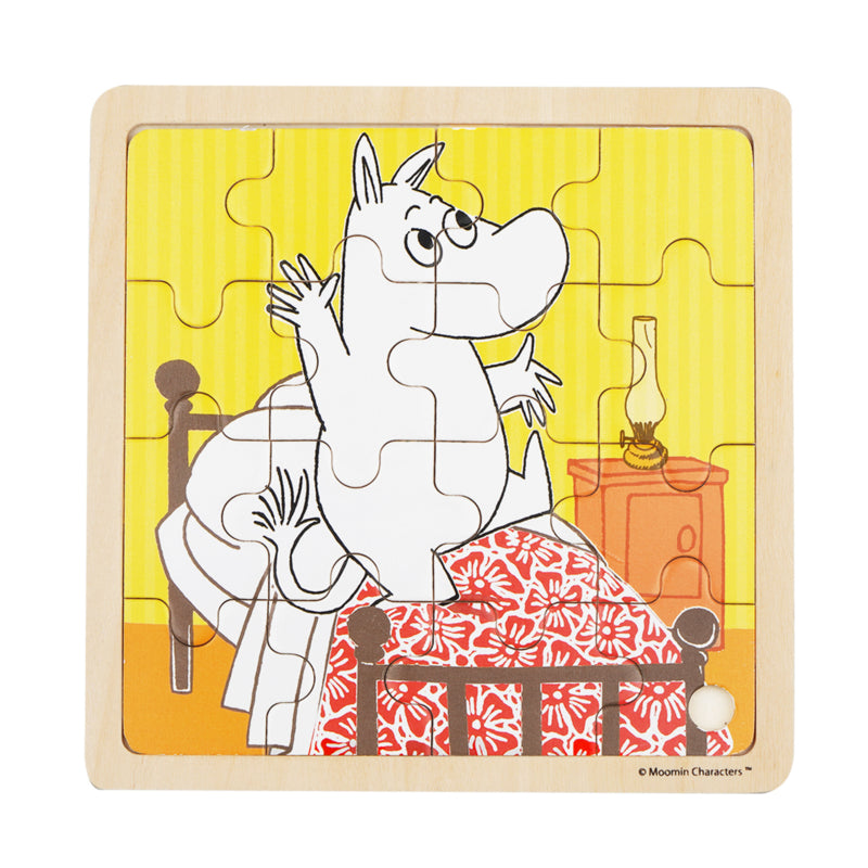 Moomin houten puzzel Bedtime Jumping