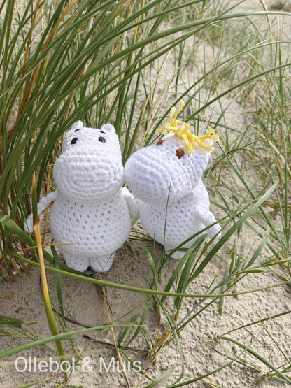 Gehaakte Moomin / Snorkmaiden