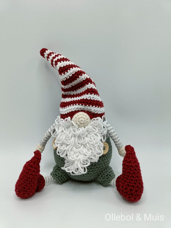 Gehaakte kerstgnome