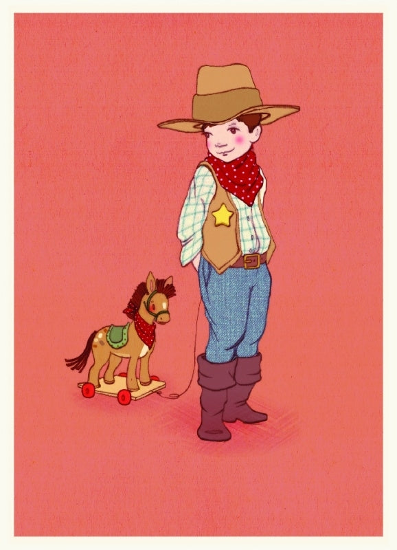 Belle &amp; Boo Postcard Yee Haw