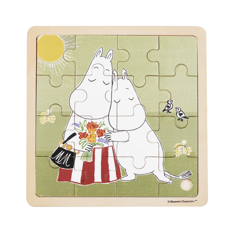 Moomin houten puzzel Hugs