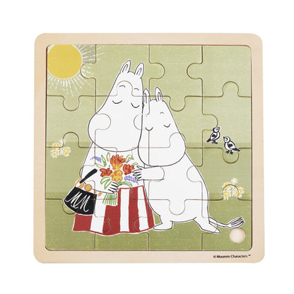 Moomin houten puzzel Hugs