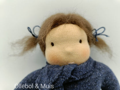 Cuddle doll blue