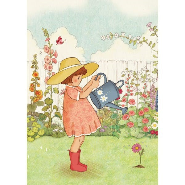 Belle &amp; Boo ansichtkaart The Gardener