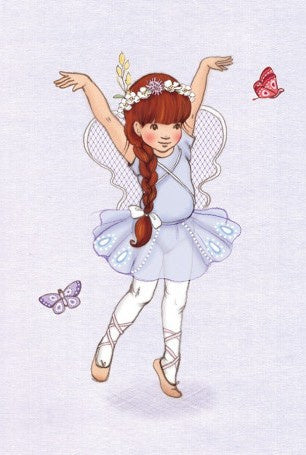 Belle &amp; Boo ansichtkaart Butterfly Girl