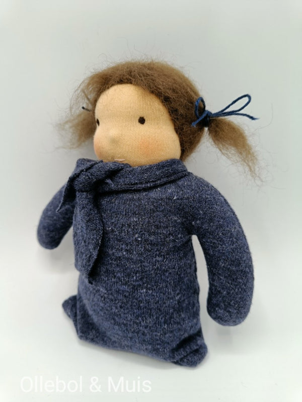 Cuddle doll blue