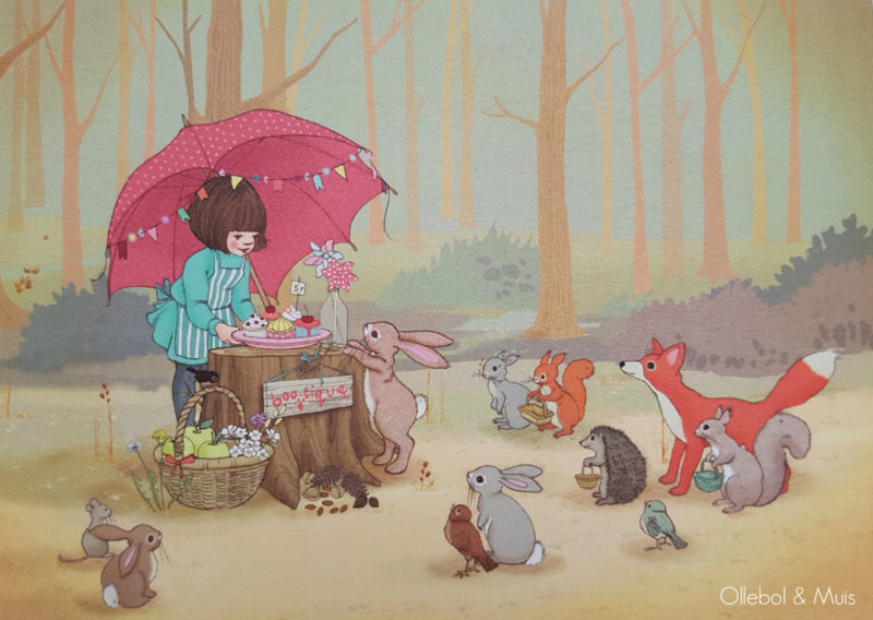 Belle &amp; Boo Postcard Boo-tique