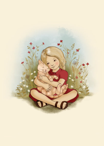 Belle &amp; Boo ansichtkaart The Cat&