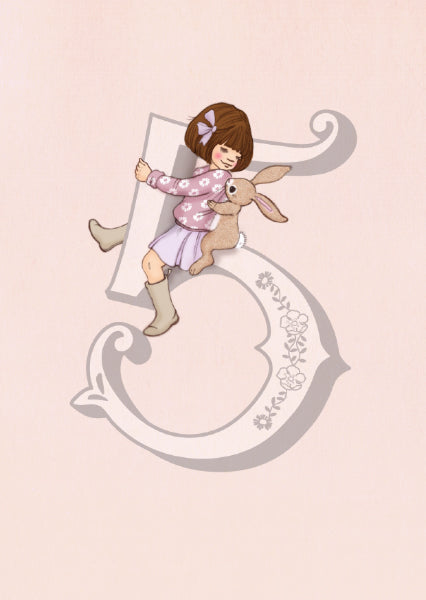 Belle &amp; Boo ansichtkaart Girl 5