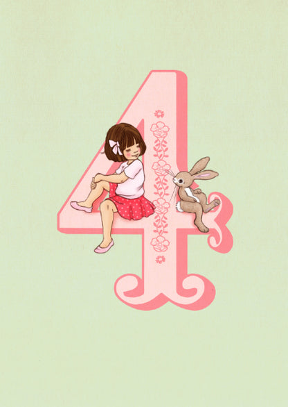 Belle &amp; Boo Postcard Girl 4