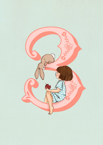 Belle &amp; Boo Postcard Girl 3