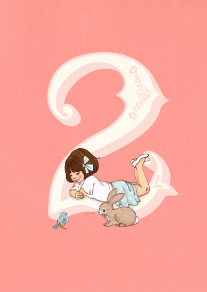 Belle &amp; Boo ansichtkaart Girl 2