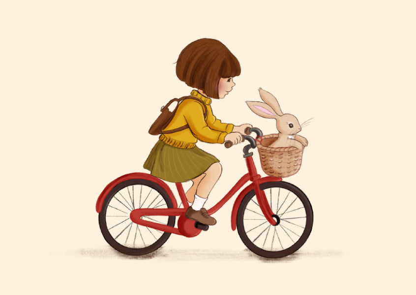 Belle &amp; Boo ansichtkaart Journey
