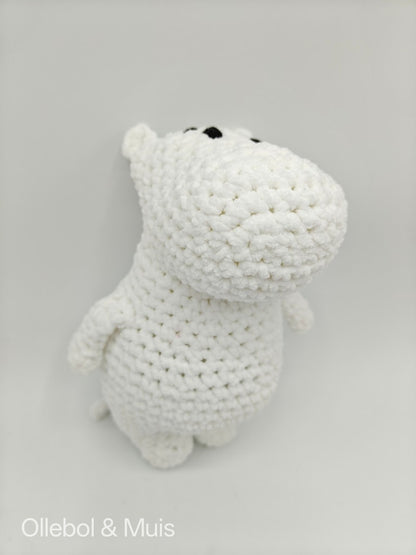 Crocheted Moomin / Snorkmaiden