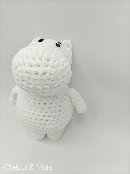 Crocheted Moomin / Snorkmaiden