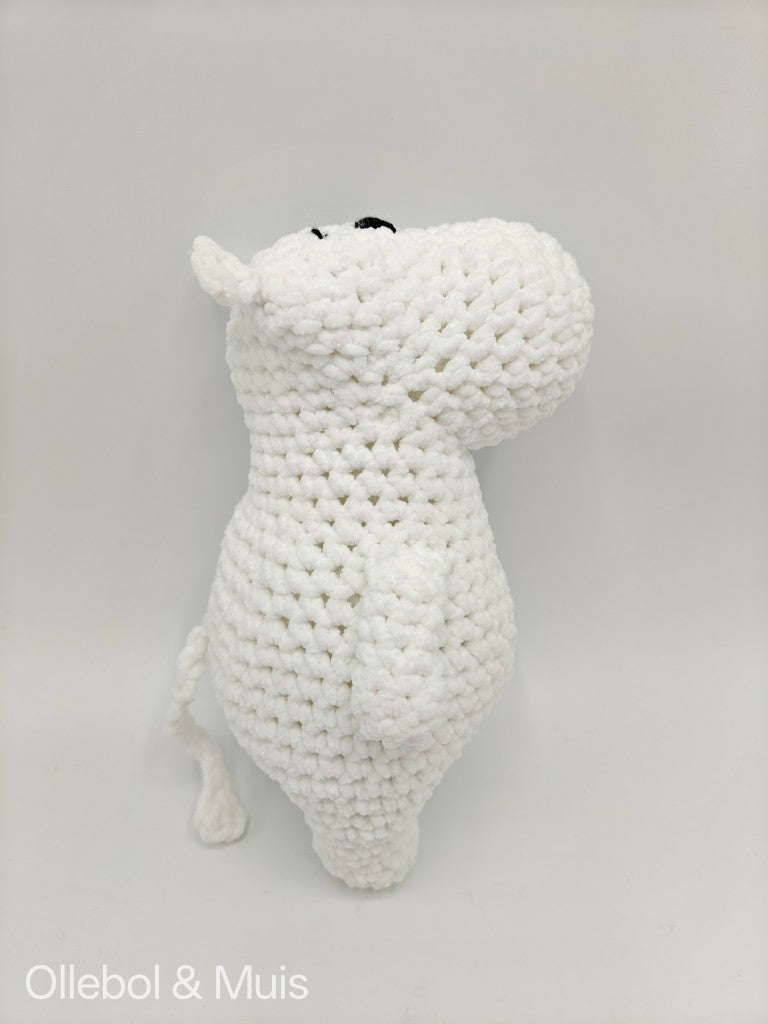 Crocheted Moomin / Snorkmaiden
