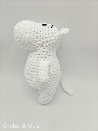 Crocheted Moomin / Snorkmaiden