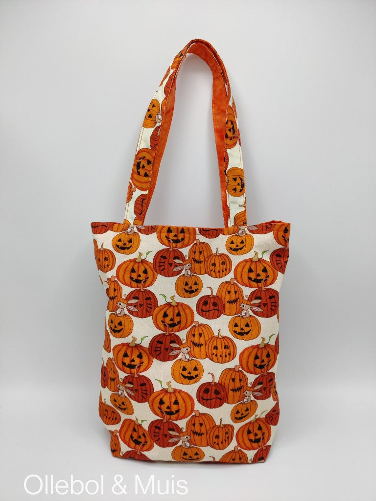 Bag made from Belle &amp; Boo Pumpkin fabric