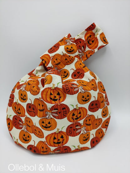 Knot Bag Kürbis-Print Belle &amp; Boo