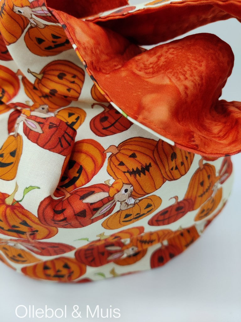 Knot Bag Kürbis-Print Belle &amp; Boo