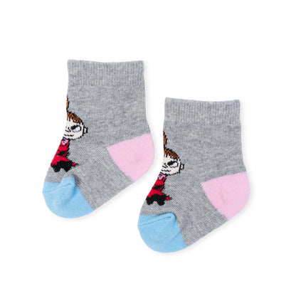 Little My Baby Socks licht grijs 22-24