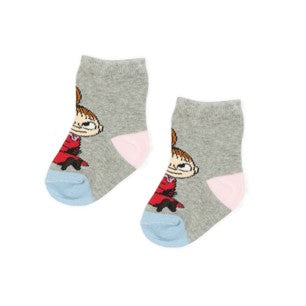 Little My en Snorkmaiden Baby Socks 2 paar roze / grijs