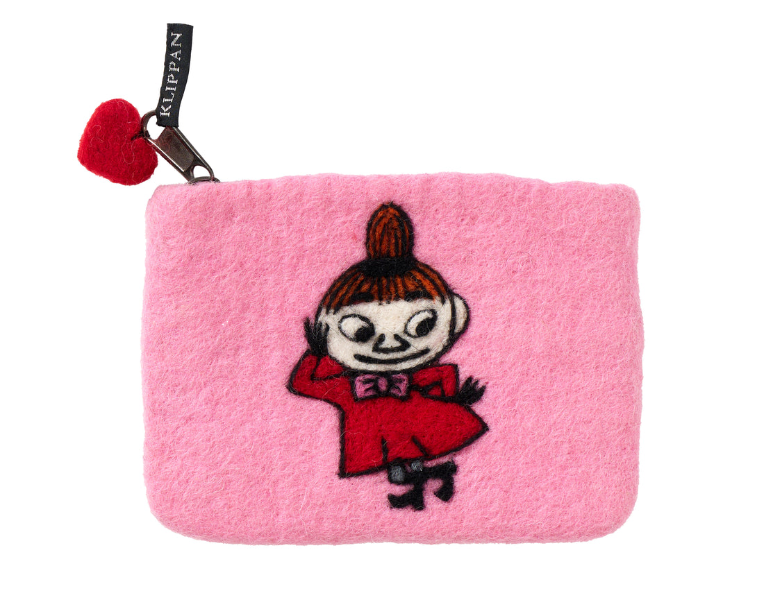 Moomin vilten portemonee / tasje Little My