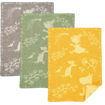 Moomin dekentje Moomin Winterland grey