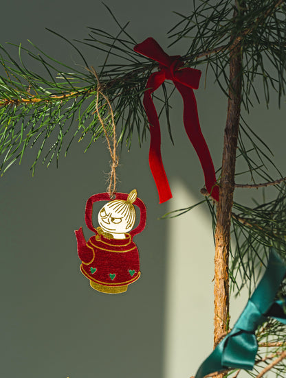 Moomin houten Kerst decoratie Little My