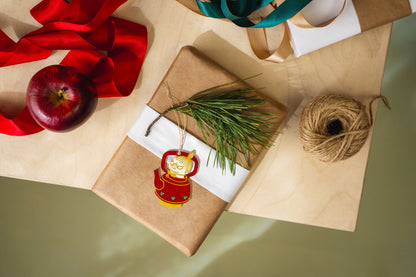 Moomin houten Kerst decoratie Little My