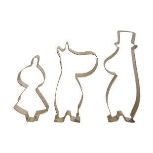 Moomin 3-delige koekjesvormpjes